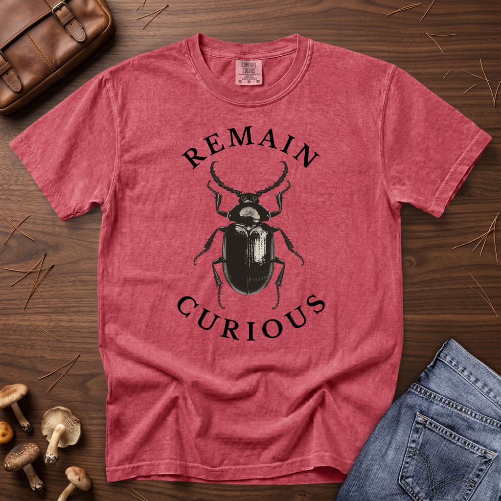 Remain Curious Beetle T-Shirt