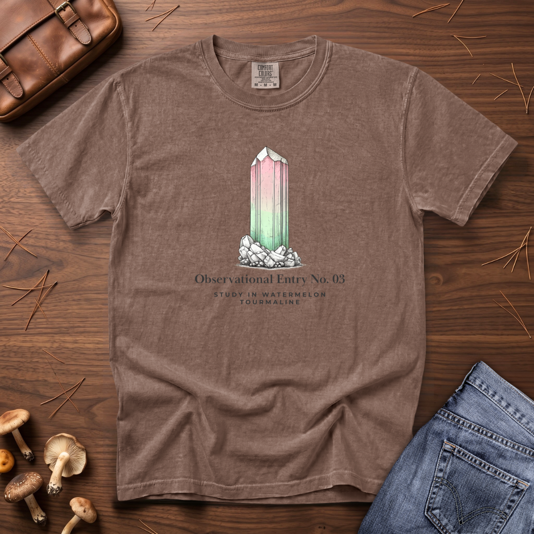 Tourmaline Specimen #03 T-Shirt