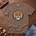 Quiet Watcher Society Fox Badge T-Shirt