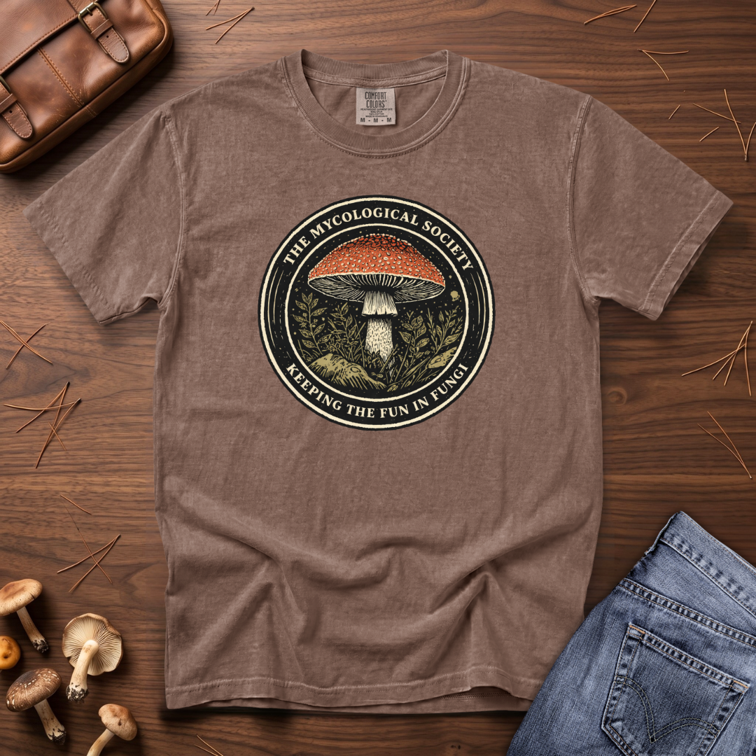 Mycological Society Mushroom T-Shirt