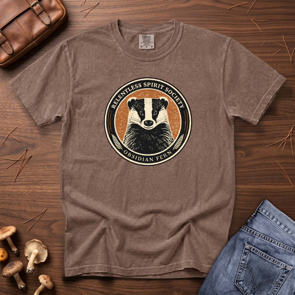 Relentless Spirit Society Badger T-Shirt