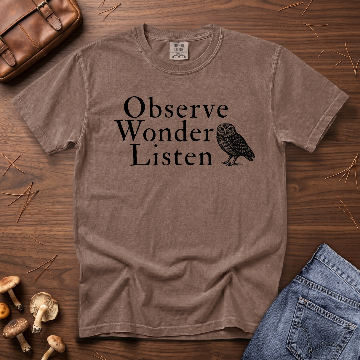 Observe Wonder Listen T-Shirt
