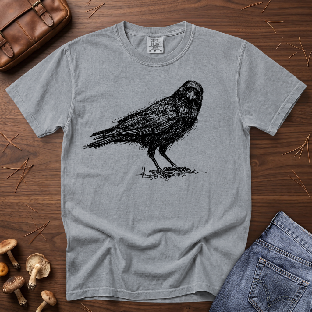 Crow Sketch II T-Shirt