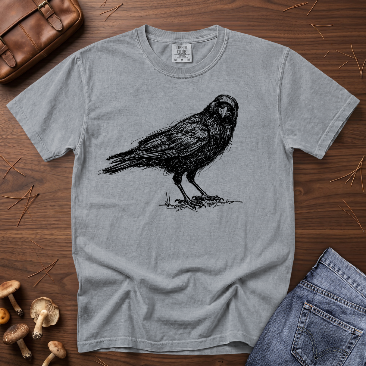 Crow Sketch II T-Shirt