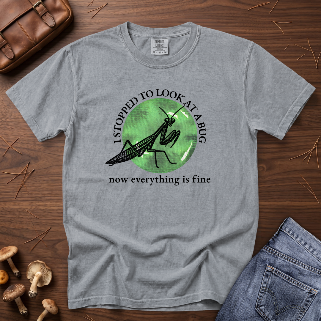 I Stopped to Look at a Bug T-Shirt