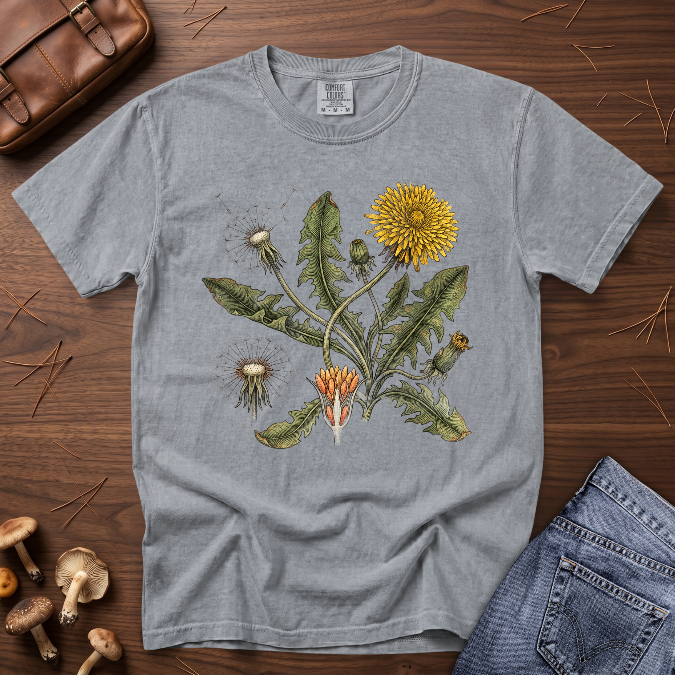 Dandelion Study T-Shirt