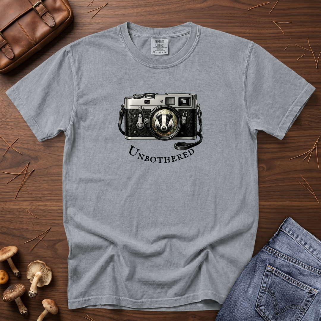 Badger Unbothered Camera T-Shirt