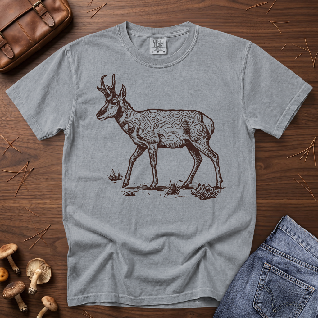 Pronghorn Topographic T-Shirt