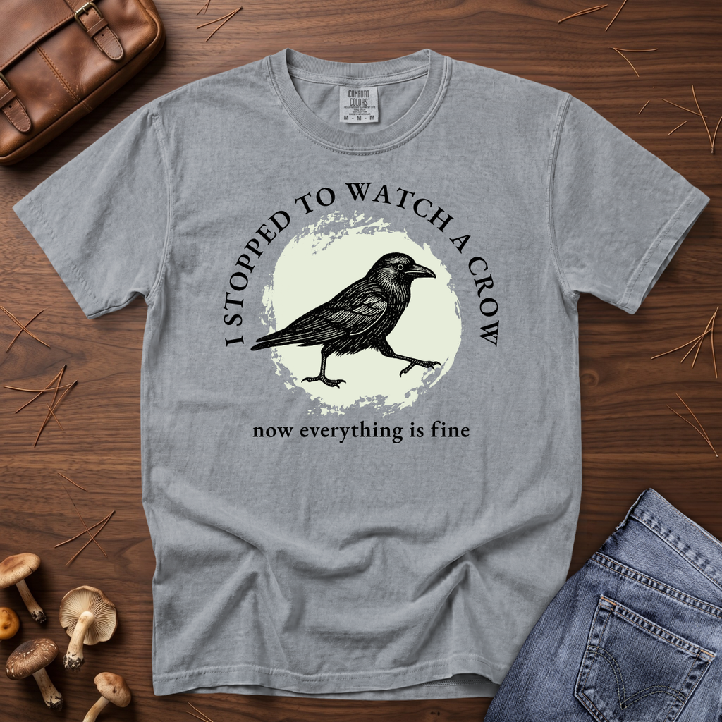I Stopped to Watch a Crow