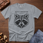 Quiet Observer Racoon T-Shirt