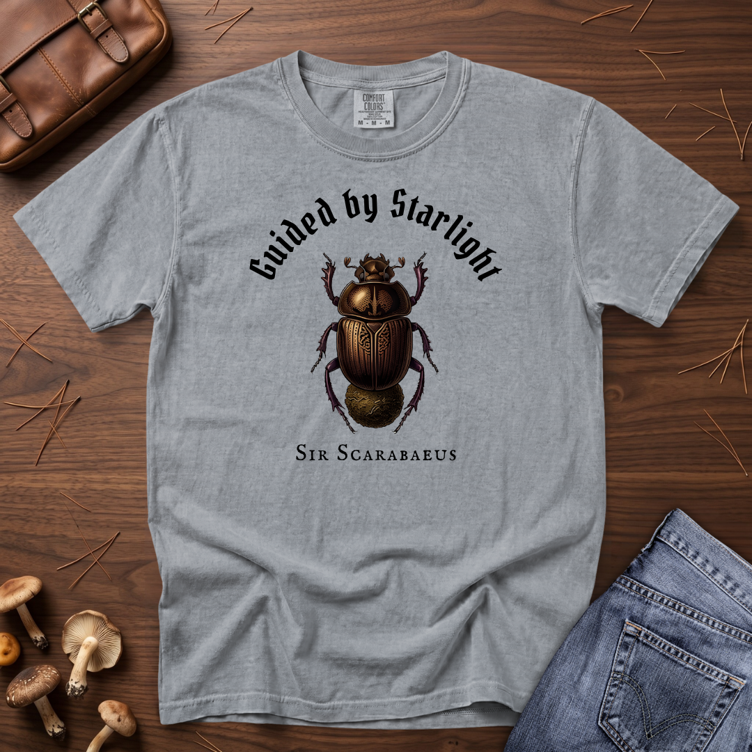 Guided By Starlight Dung Beetle T-Shirt