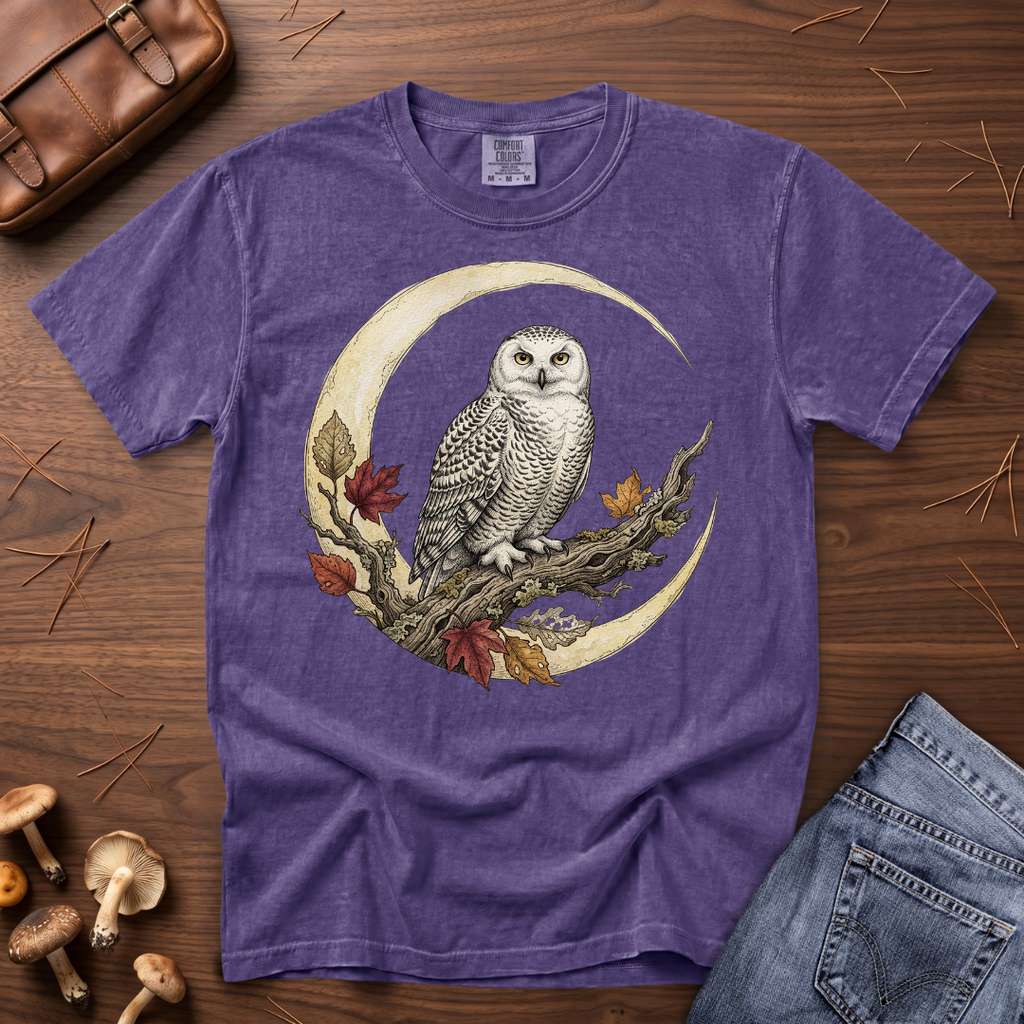 Snowy Owl in Fall T-Shirt