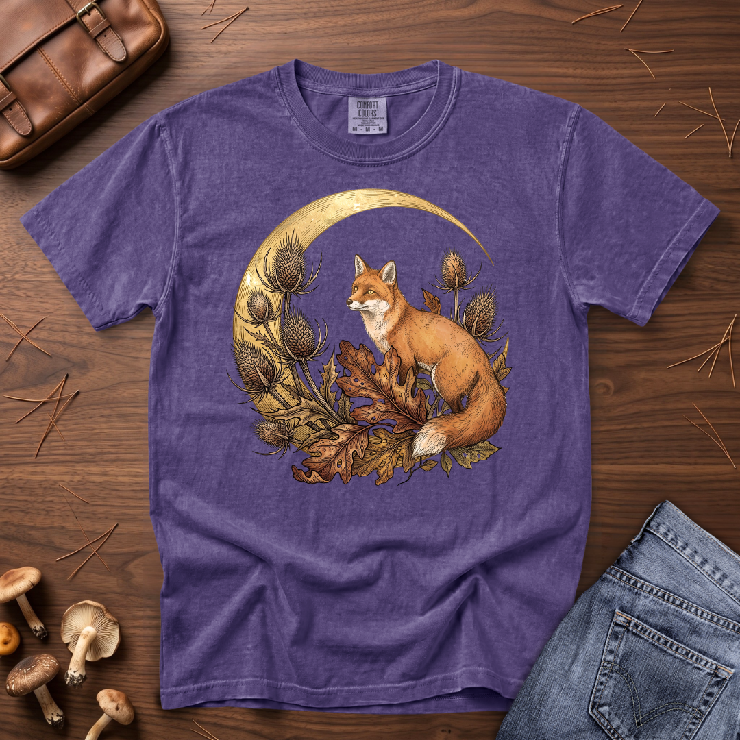 Golden Crescent Fox T-Shirt