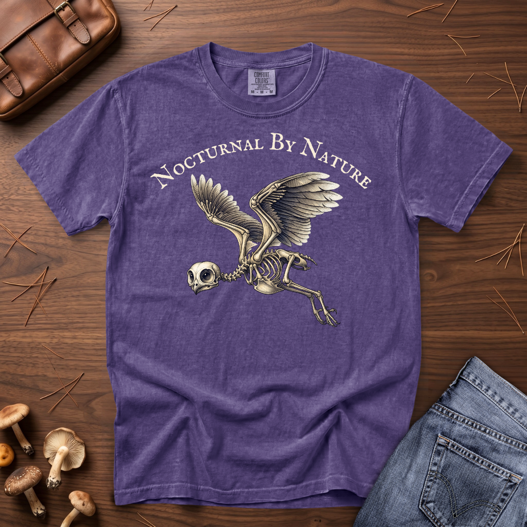 Nocturnal by Nature Owl T-Shirt
