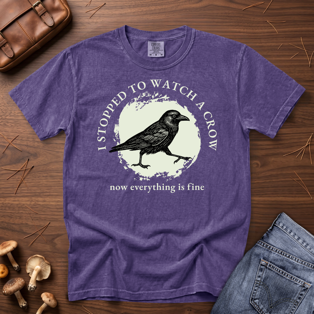 I Stopped to Watch a Crow