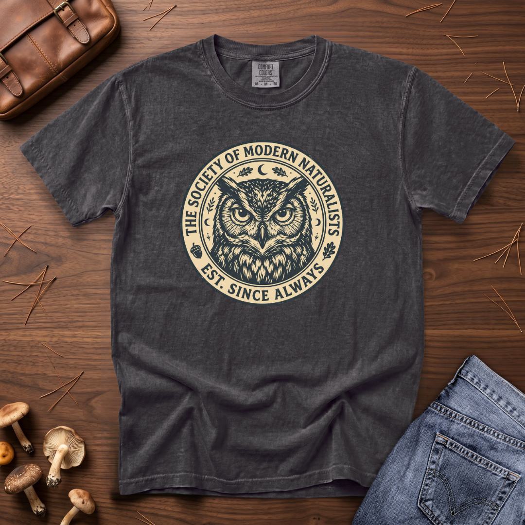 Society of Modern Naturalists Owl T-Shirt