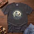 Quiet Observer's Field Guide Mushroom Fern Badge T-Shirt
