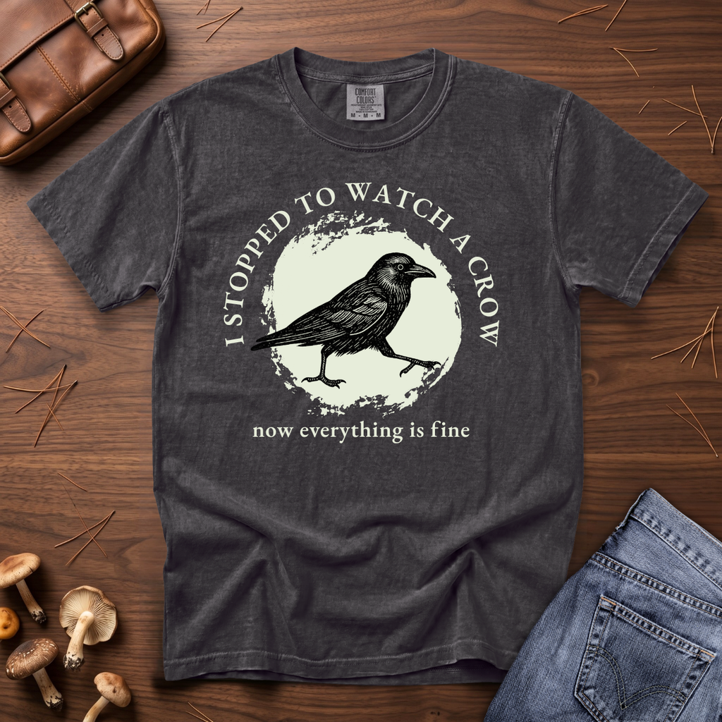 I Stopped to Watch a Crow