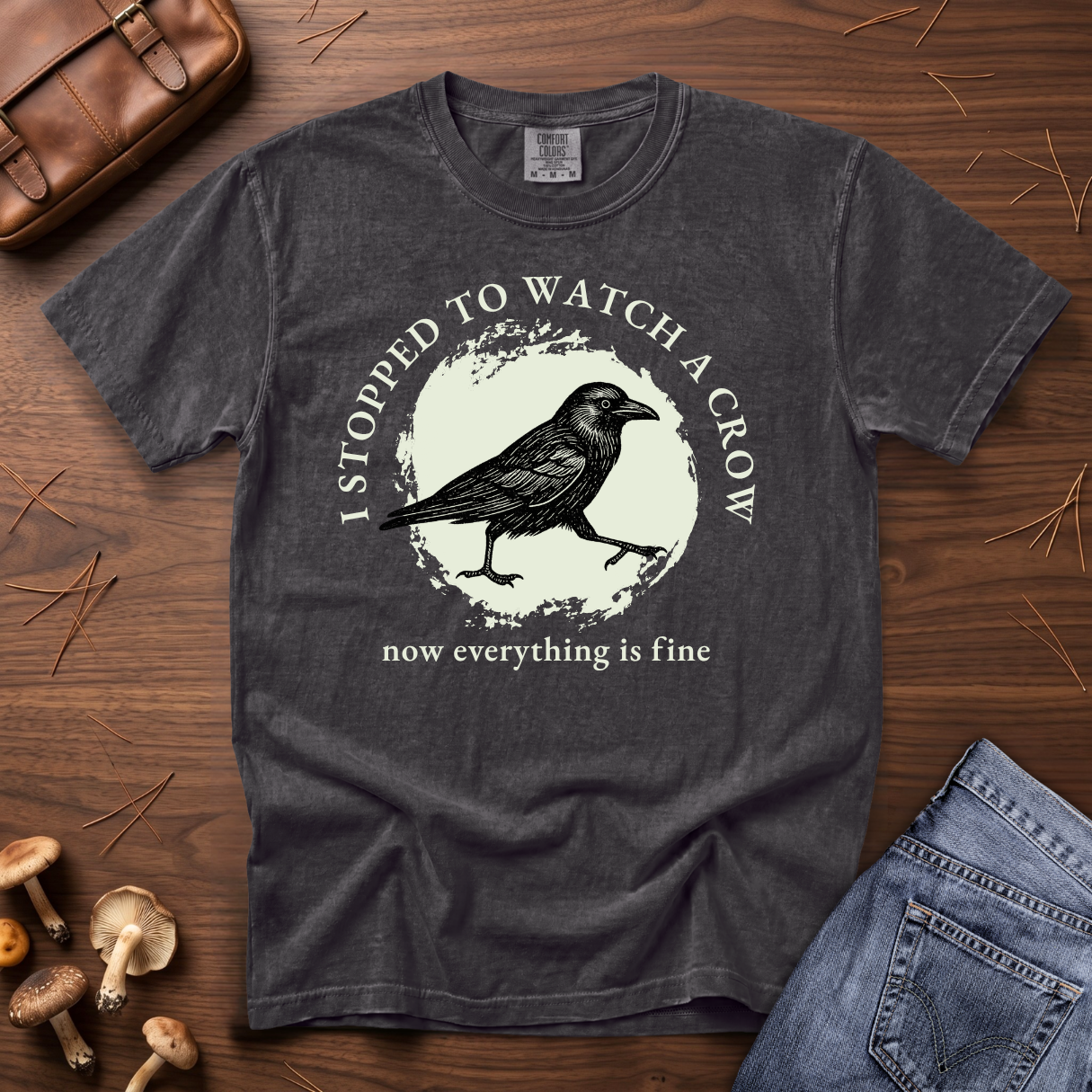 I Stopped to Watch a Crow