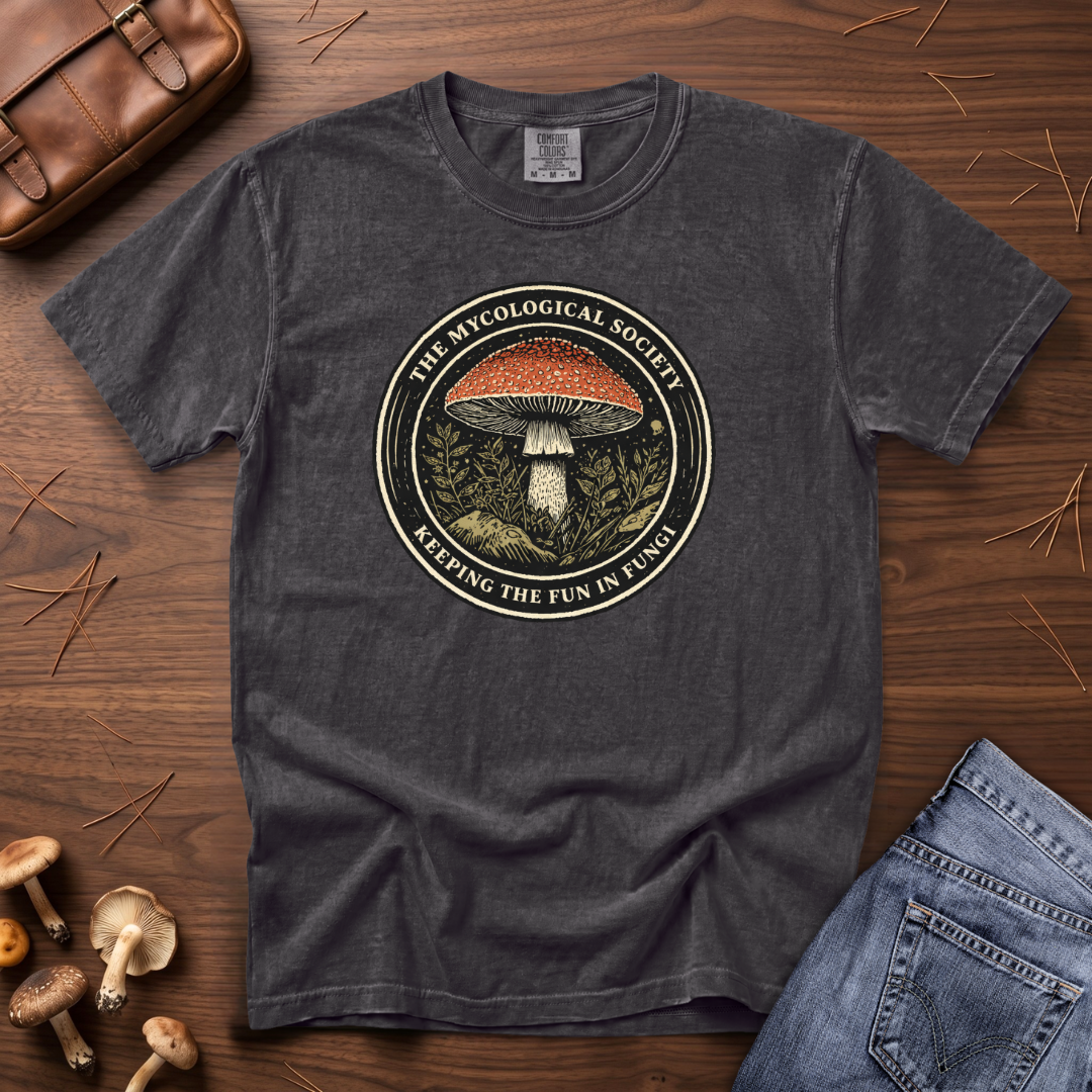 Mycological Society Mushroom T-Shirt