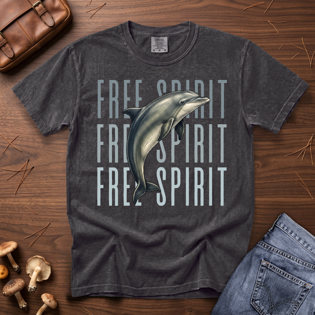 Free Spirit - Dolphin T-Shirt