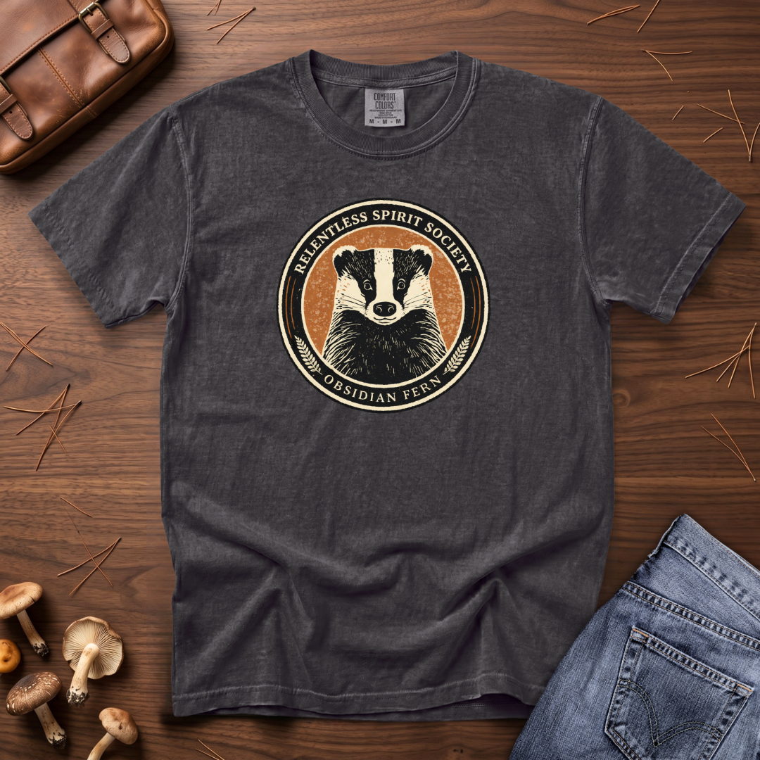 Relentless Spirit Society Badger T-Shirt