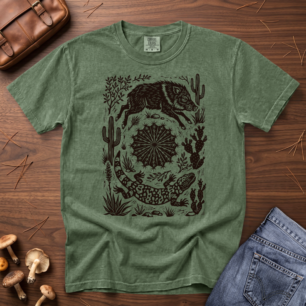 Javelina and Gila Monster T-Shirt