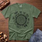 Mushroom Tree Ring T-Shirt