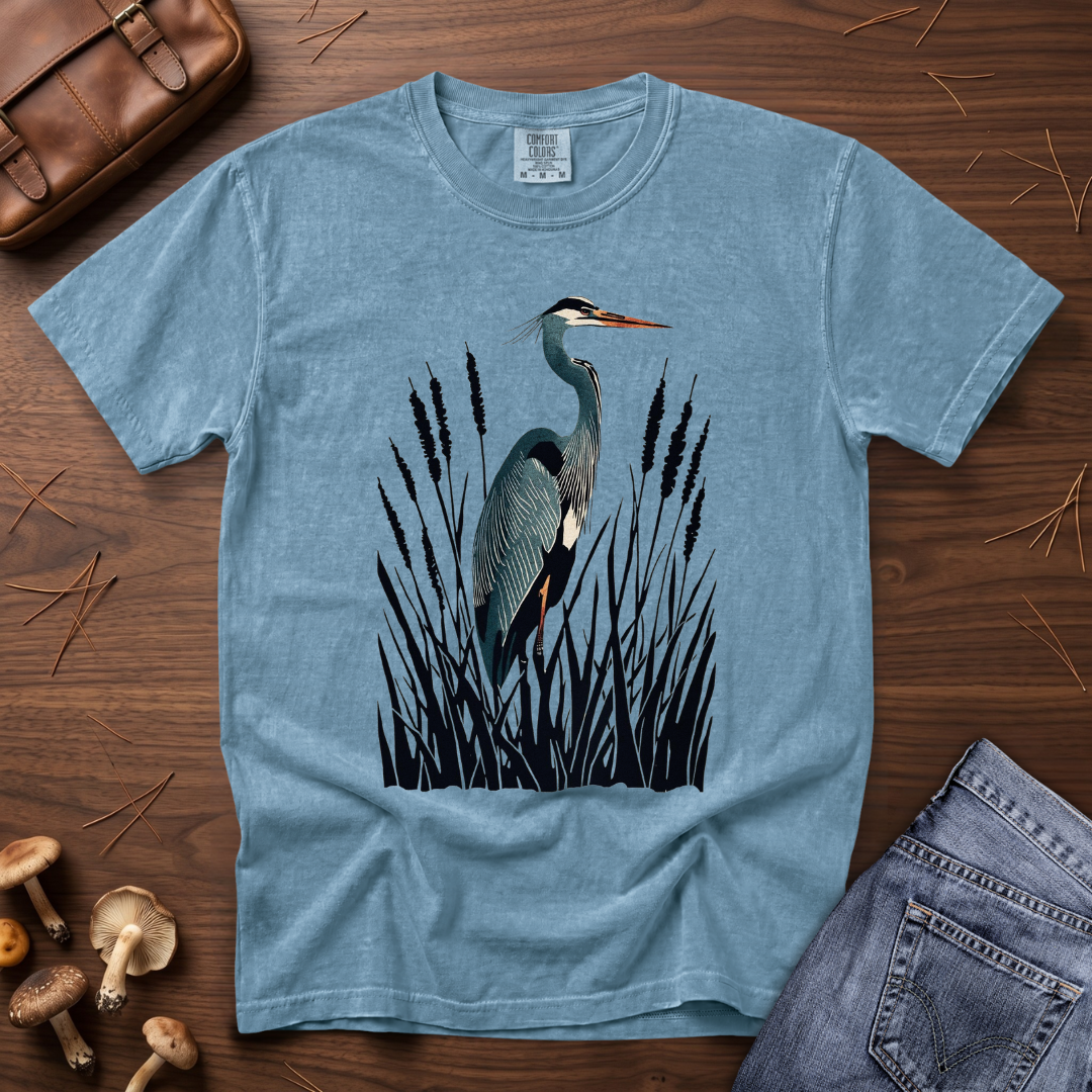 Marsh Heron T-Shirt