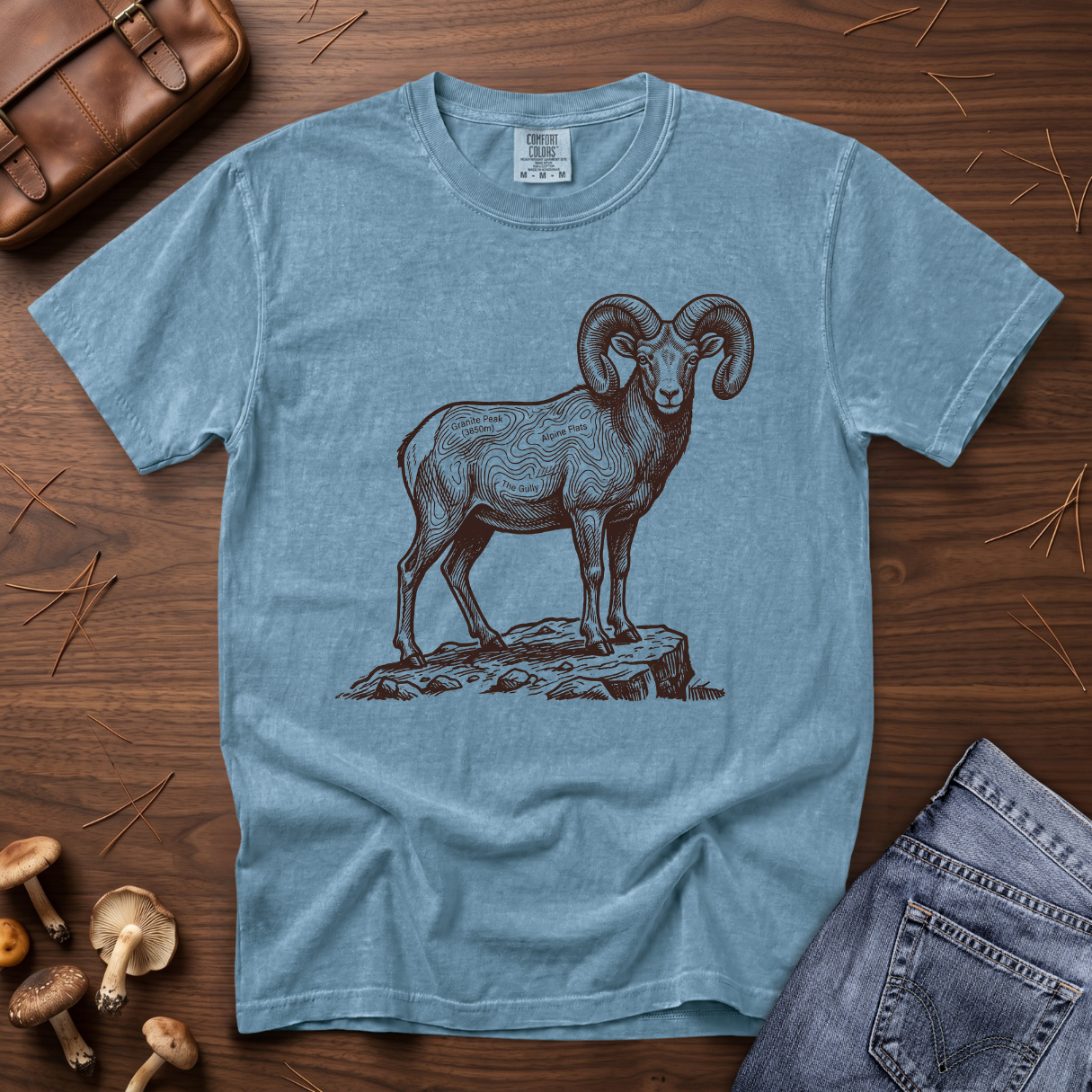 Bighorn Topographic T-Shirt