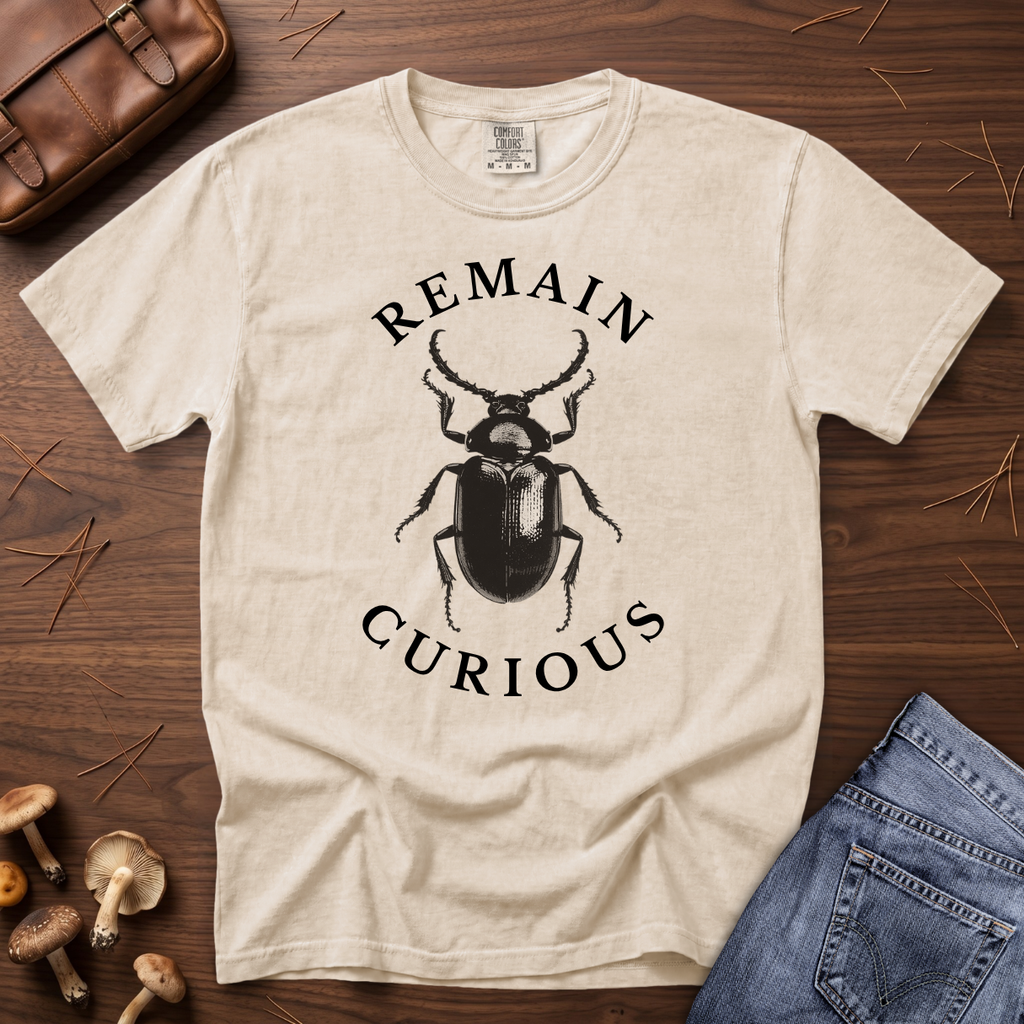 Remain Curious Beetle T-Shirt