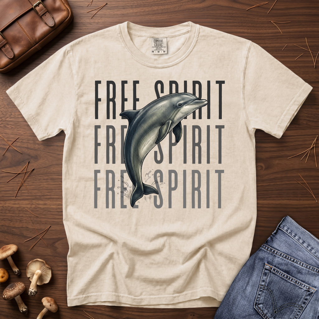 Free Spirit - Dolphin T-Shirt