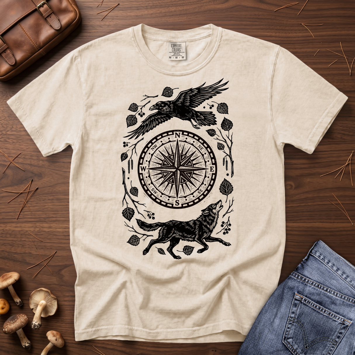 Raven and Wolf T-Shirt
