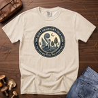 Quiet Observer's Field Guide Mushroom Fern Badge T-Shirt