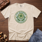 Lost on Purpose Green Badge T-Shirt