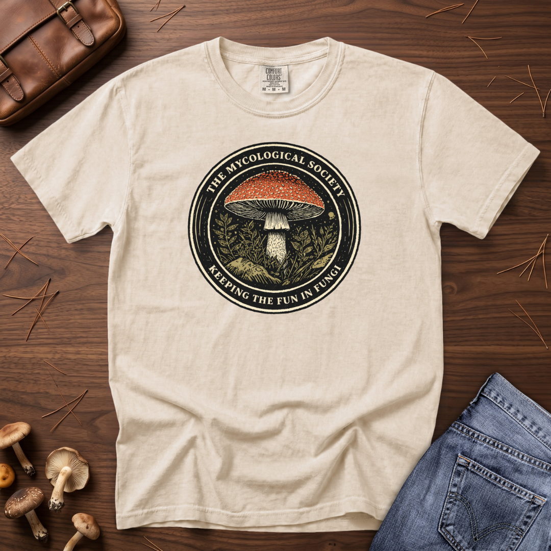 Mycological Society Mushroom T-Shirt