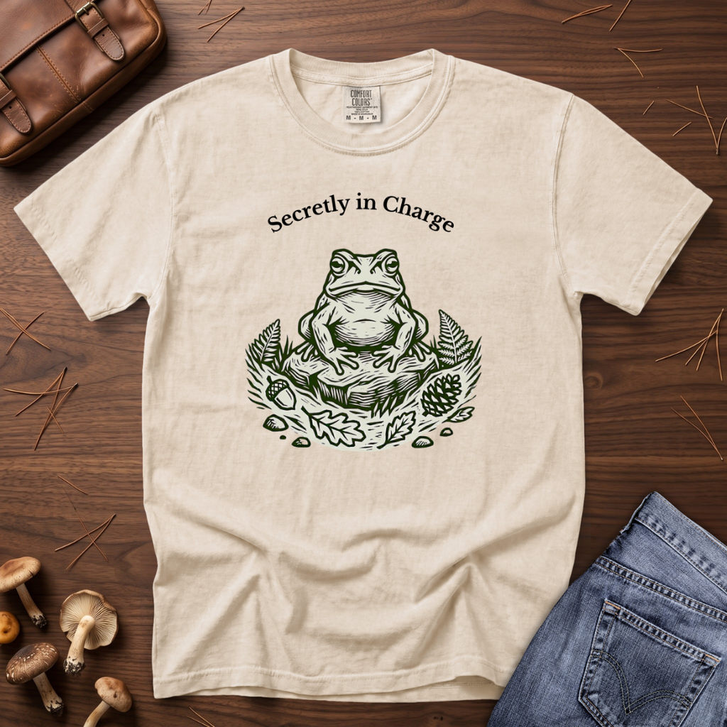 Secretly in Charge Toad T-Shirt