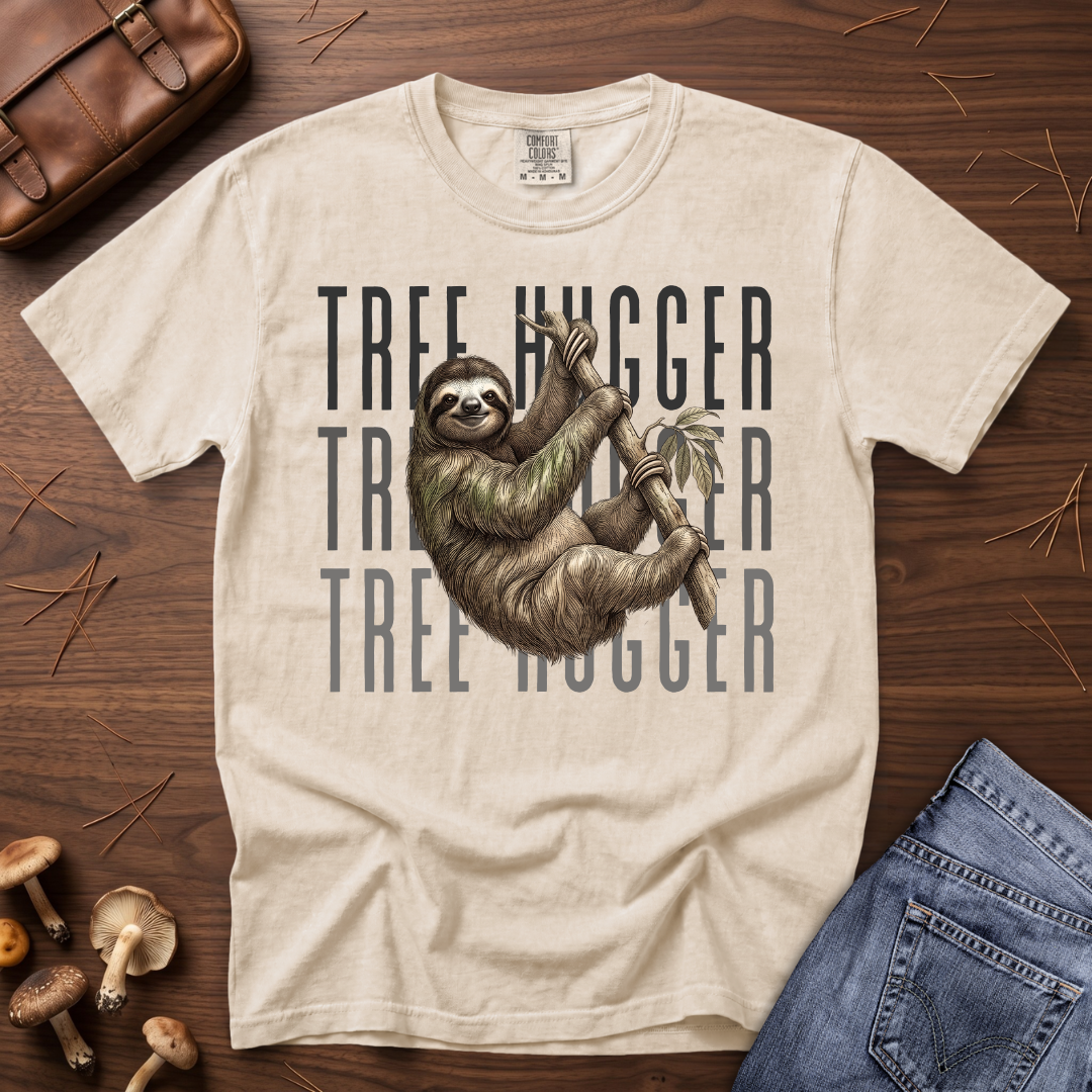 Tree Hugger - Sloth T-Shirt