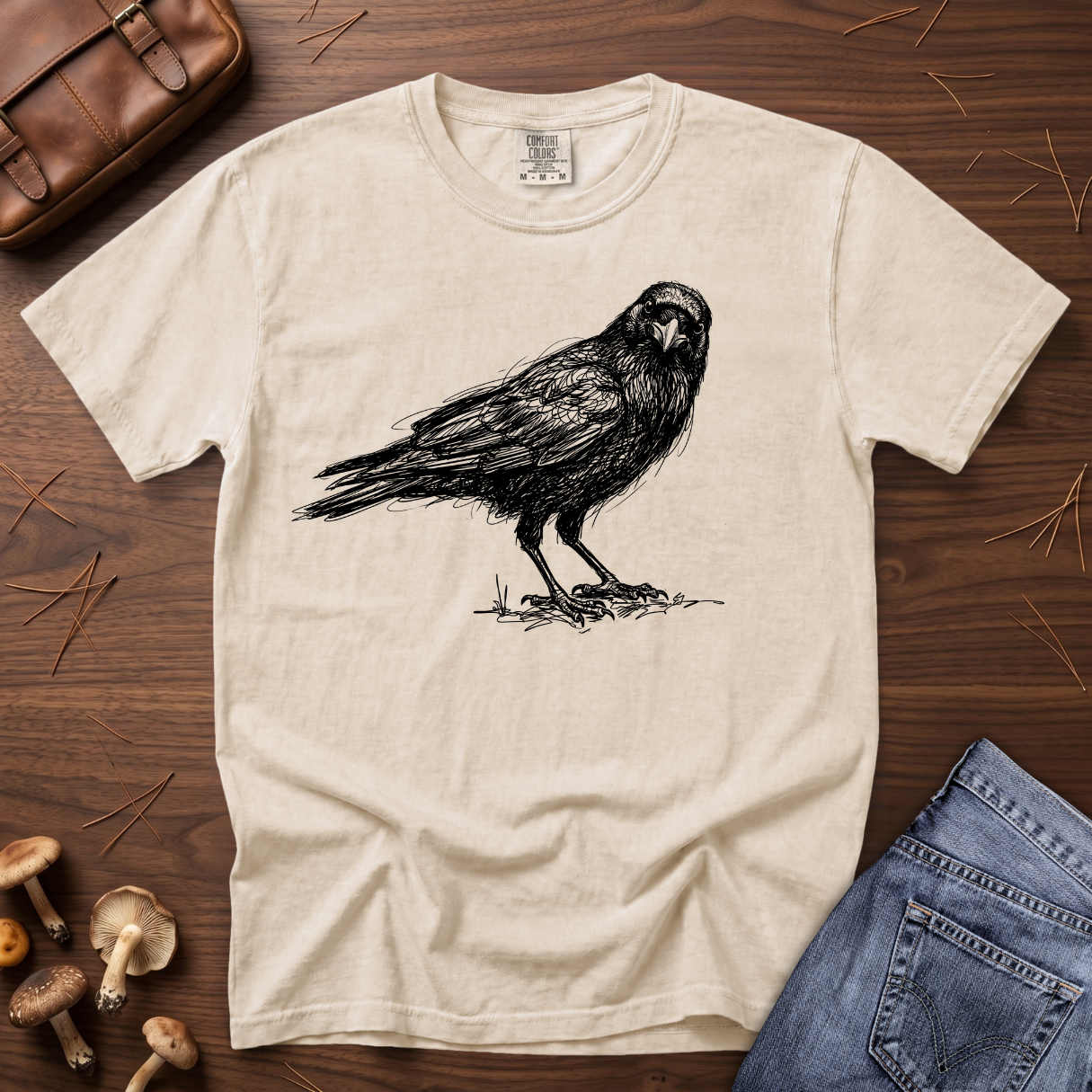 Crow Sketch II T-Shirt