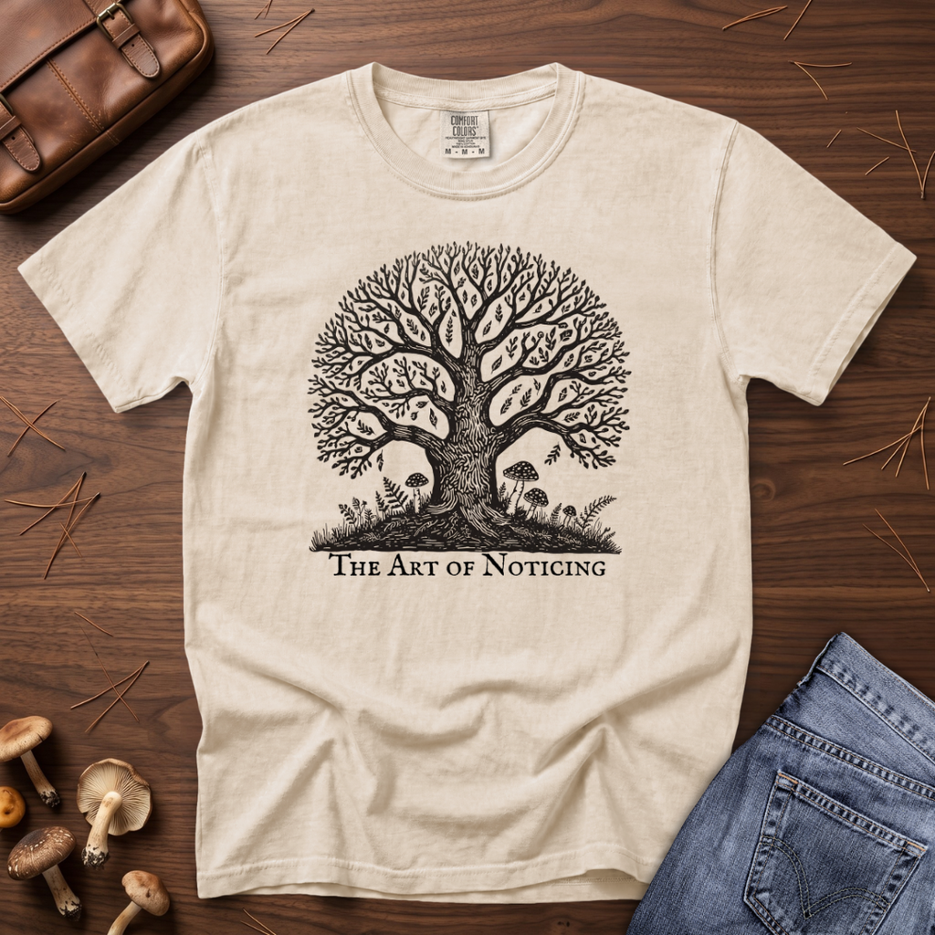 The Art of Noticing Tree T-Shirt