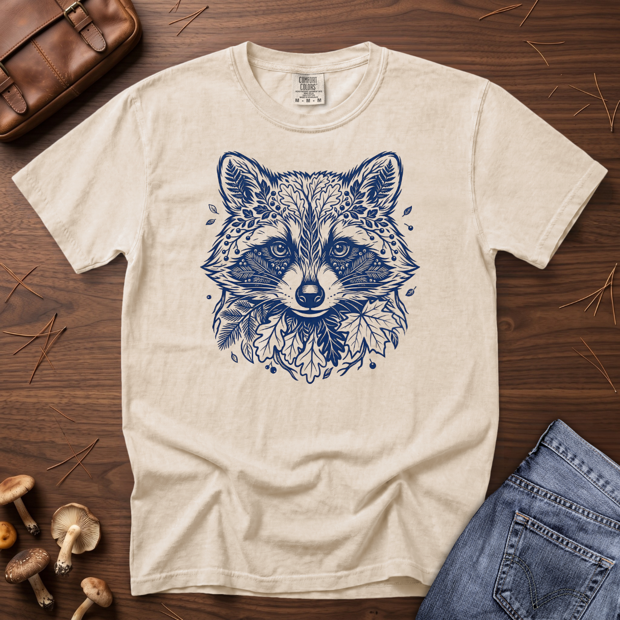 Woodland Raccoon T-Shirt
