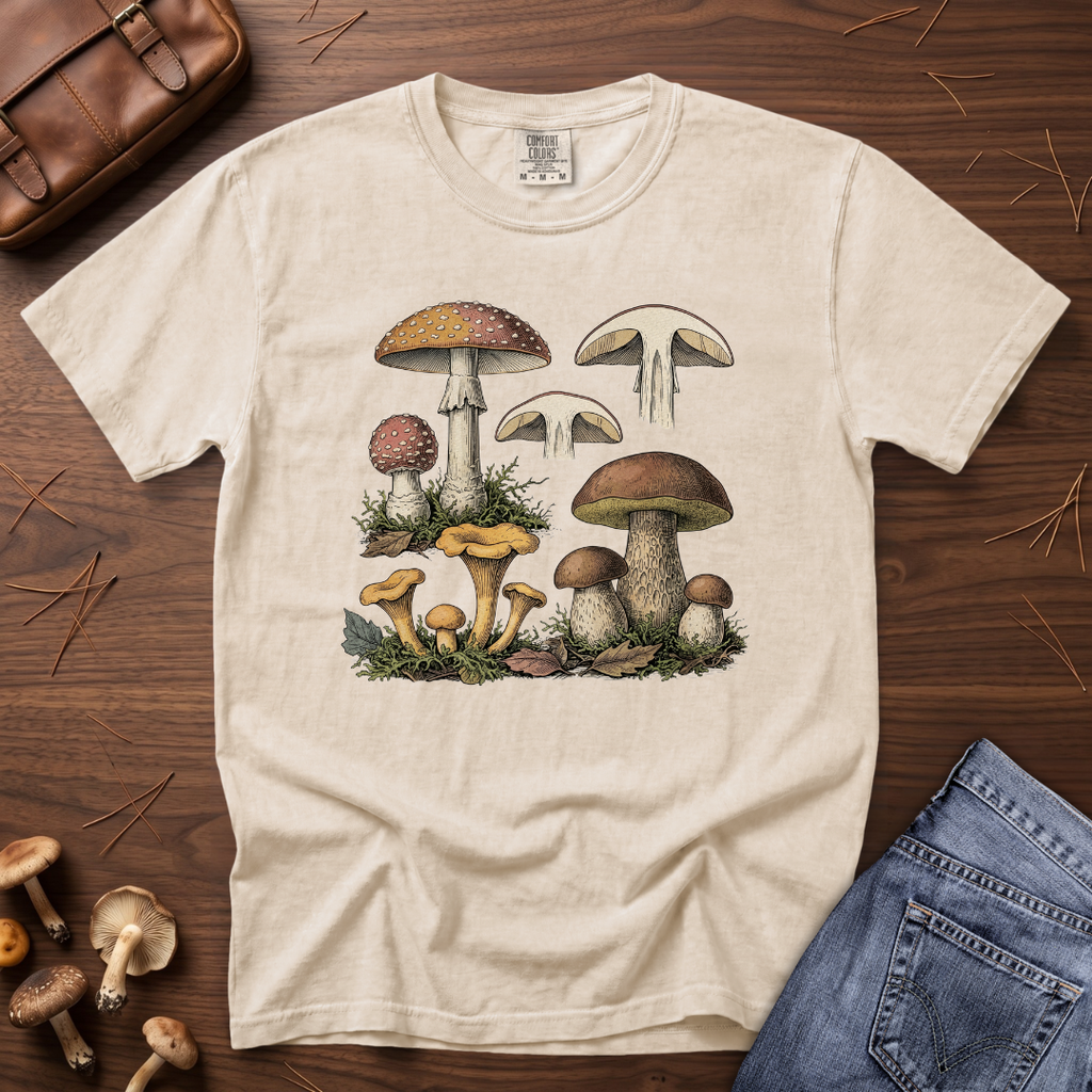 Mushroom Study T-Shirt