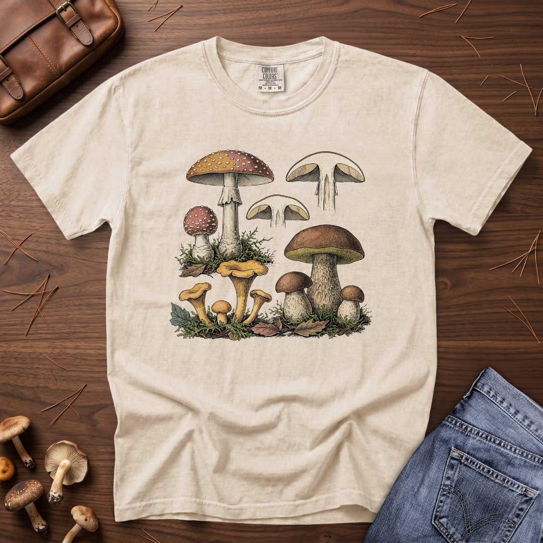 Mushroom Study T-Shirt