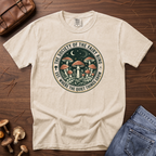 Society of the Fairy Ring Mushroom Badge T-Shirt