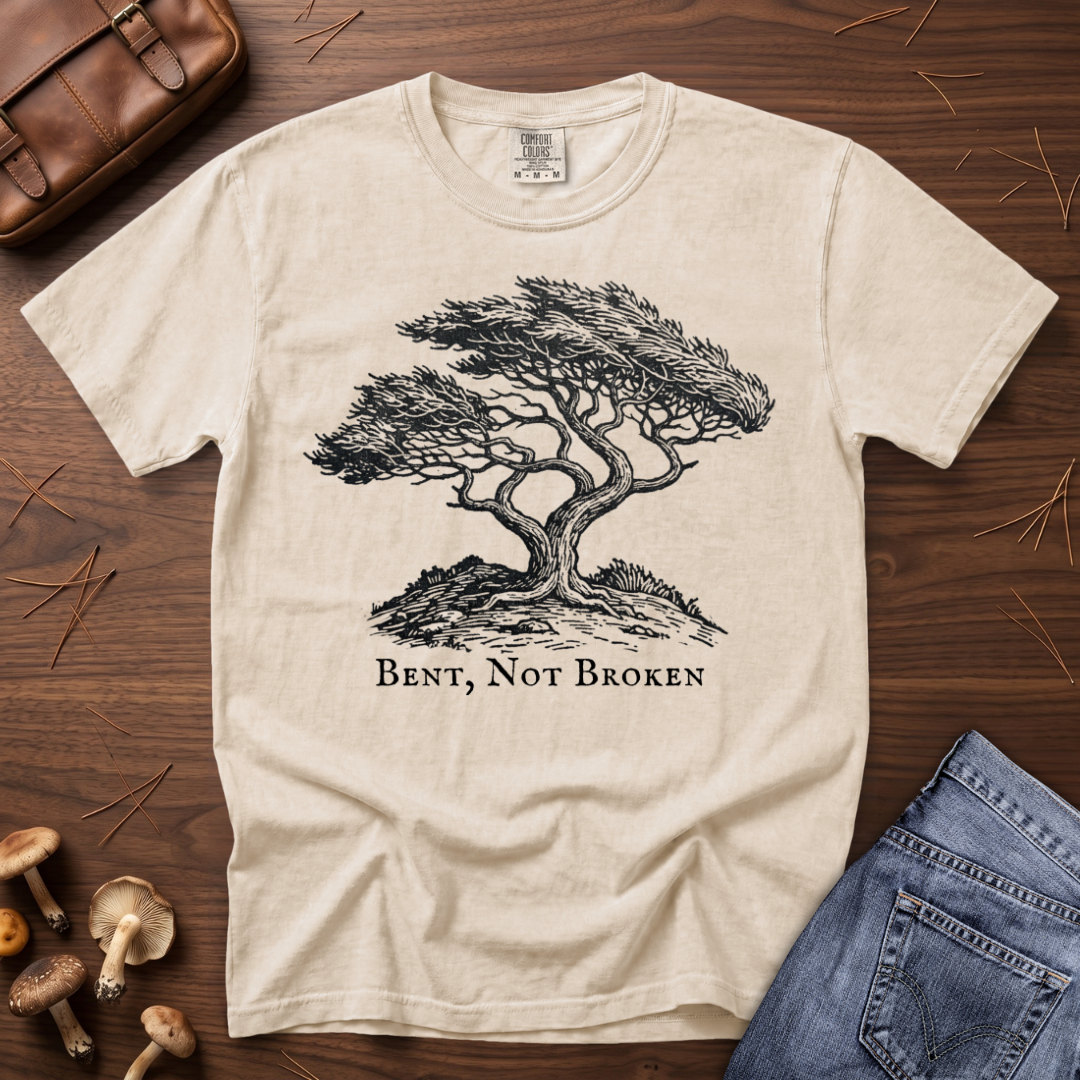 Bent Not Broken Tree T-Shirt