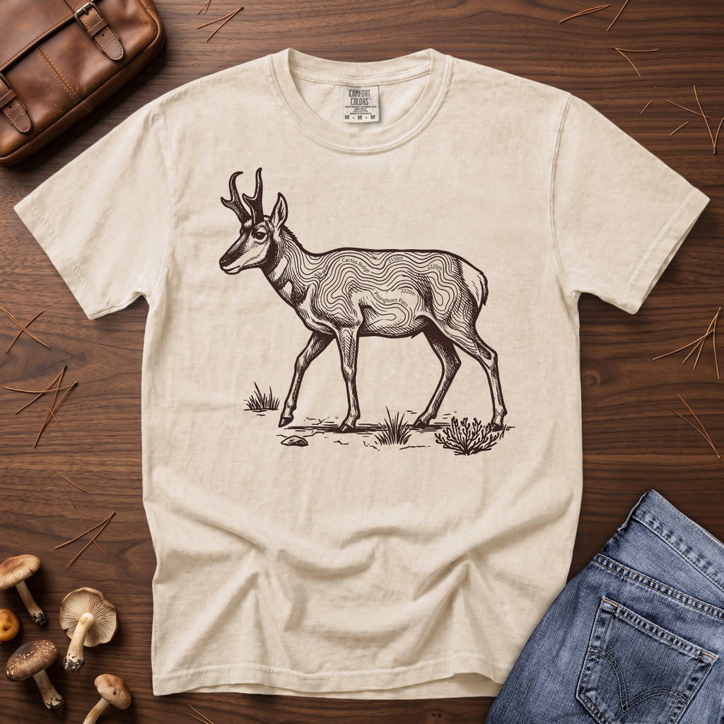 Pronghorn Topographic T-Shirt