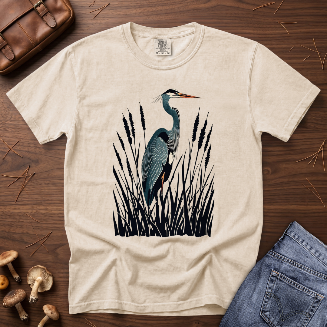 Marsh Heron T-Shirt