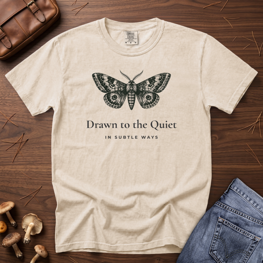 Drawn to the Quiet Moth T-Shirt