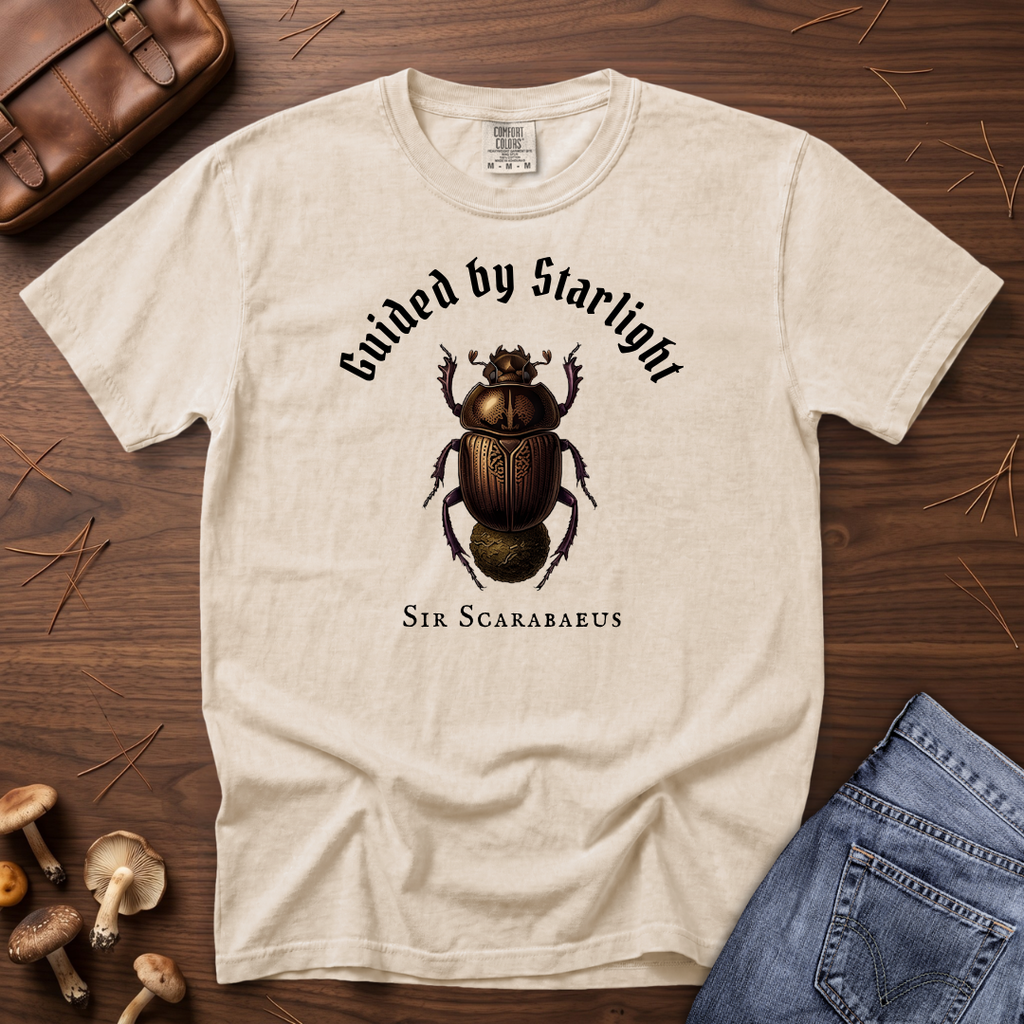 Guided By Starlight Dung Beetle T-Shirt