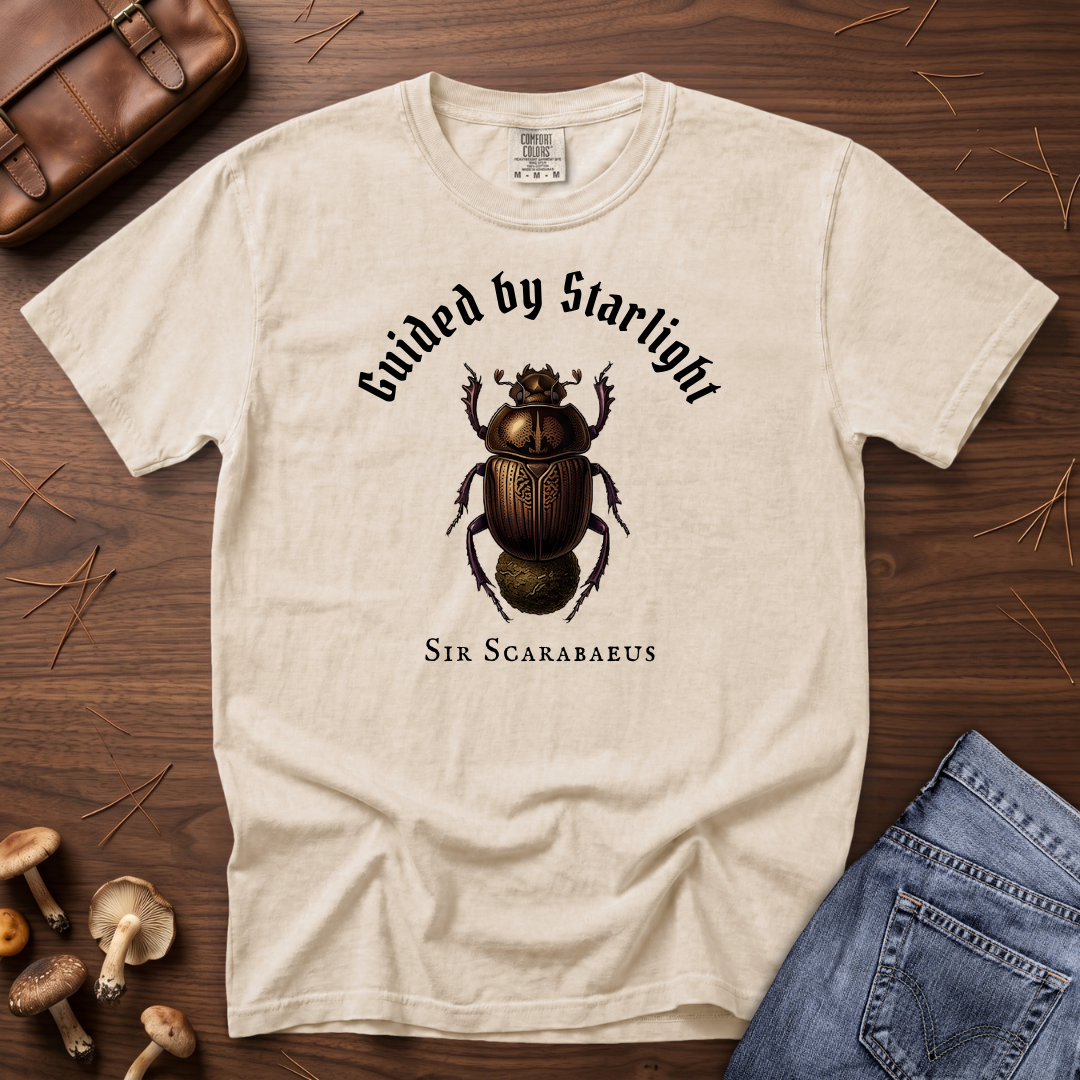 Guided By Starlight Dung Beetle T-Shirt